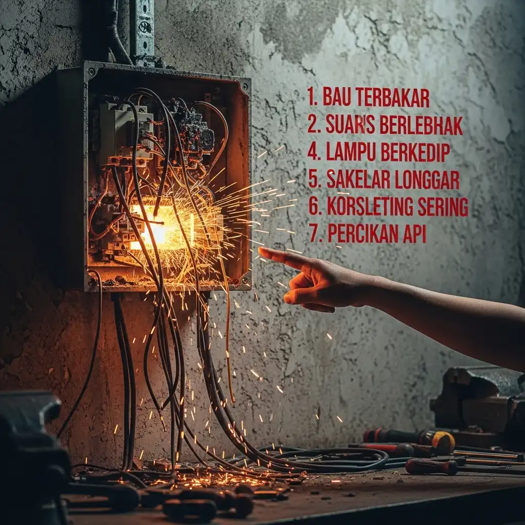 Panel Listrik Rusak Ini 7 Tanda Bahaya yang Tidak Boleh Diabaikan 1