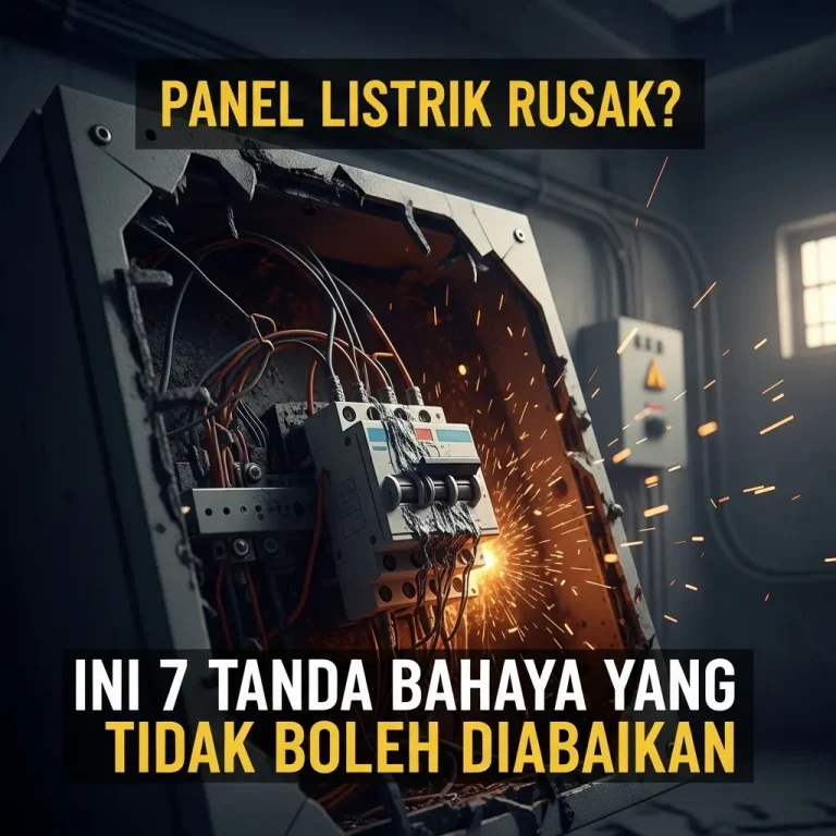 Panel Listrik Rusak Ini 7 Tanda Bahaya yang Tidak Boleh Diabaikan