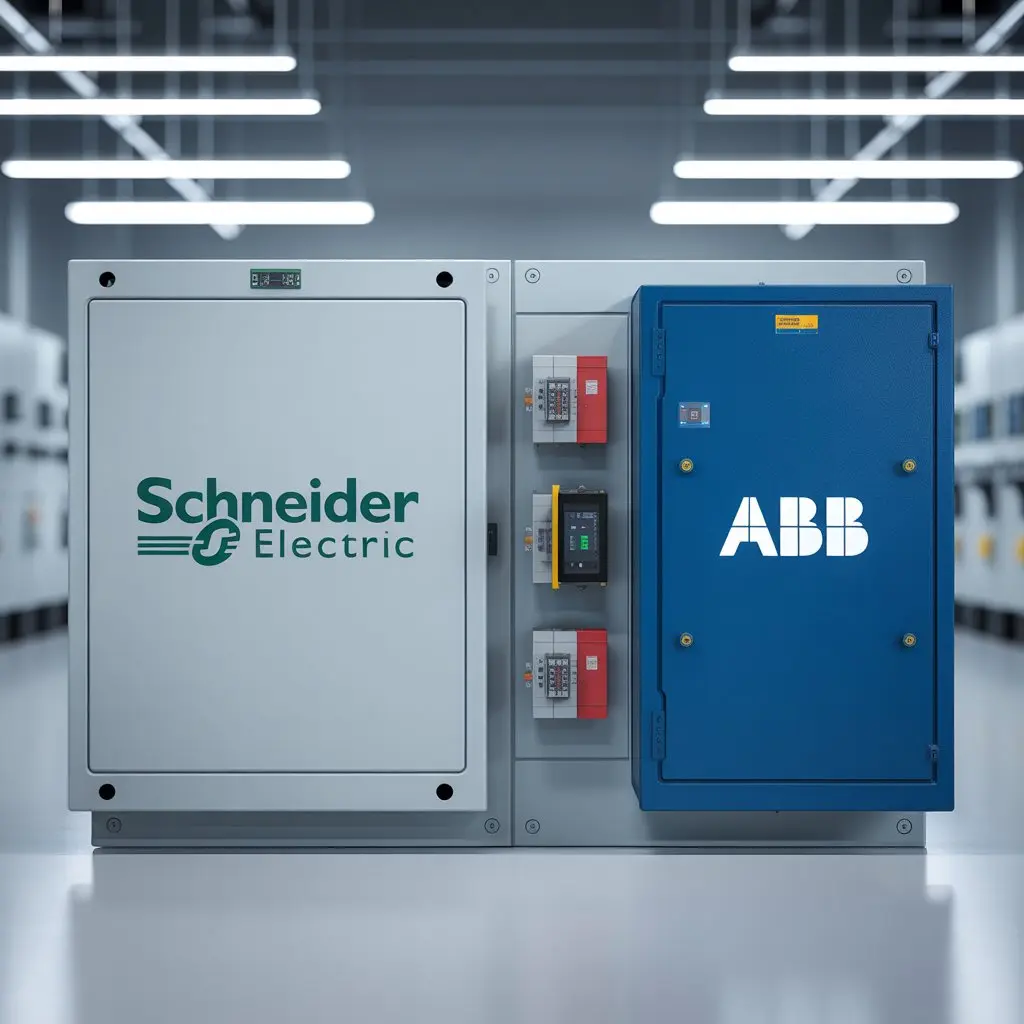 Perbedaan Komponen Schneider dan ABB