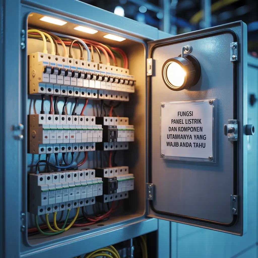 fungsi panel listrik dan komponen utamanya 2
