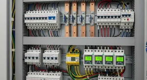 komponen panel listrik rumah sakit menggunakan MCCB dan busbar tembaga standar kontraktor panel listrik rumah sakit